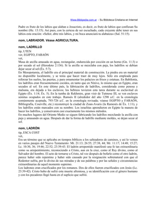 Diccionario bíblico expositivo