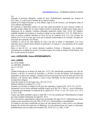 Diccionario bíblico expositivo