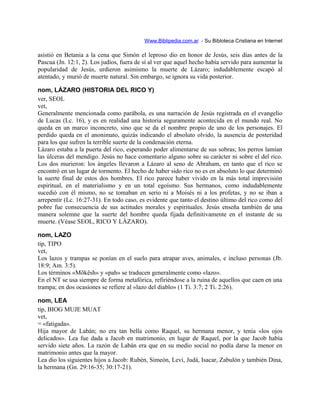 Diccionario bíblico expositivo