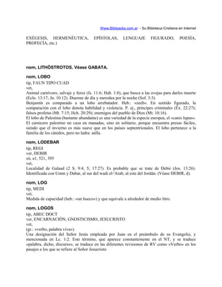 Diccionario bíblico expositivo