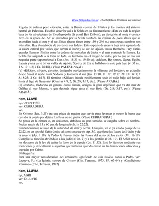 Diccionario bíblico expositivo