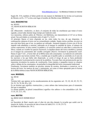 Diccionario bíblico expositivo