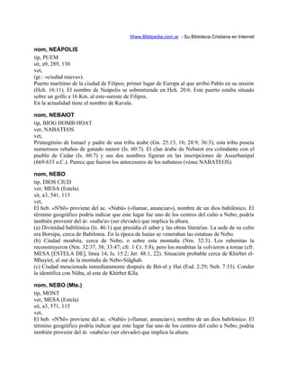 Diccionario bíblico expositivo