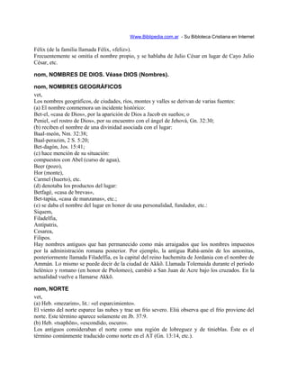 Diccionario bíblico expositivo