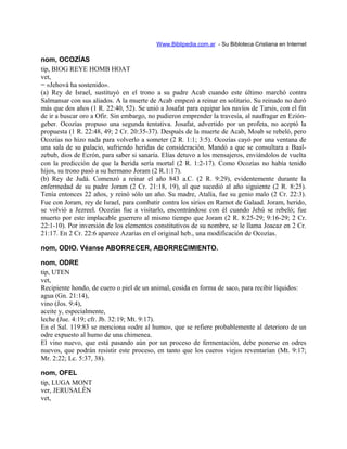 Diccionario bíblico expositivo