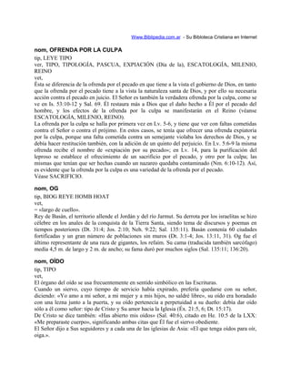 Diccionario bíblico expositivo