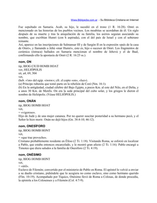 Diccionario bíblico expositivo