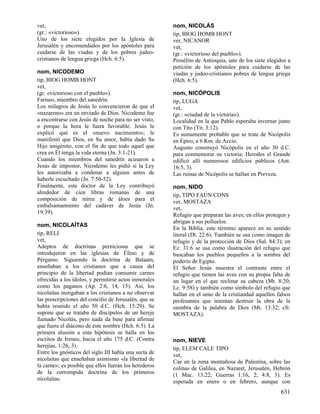 Diccionario biblico