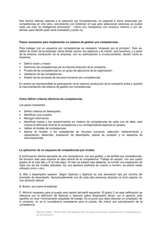 Diccionario de competencias laborales | PDF