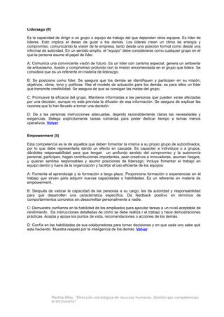 Diccionario de competencias laborales | PDF