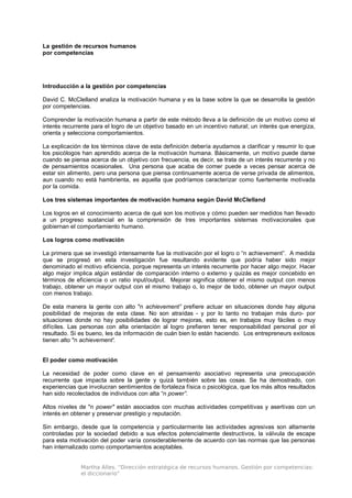 Diccionario de competencias laborales | PDF