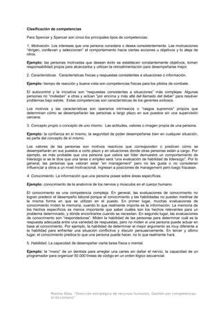 Diccionario de competencias laborales | PDF