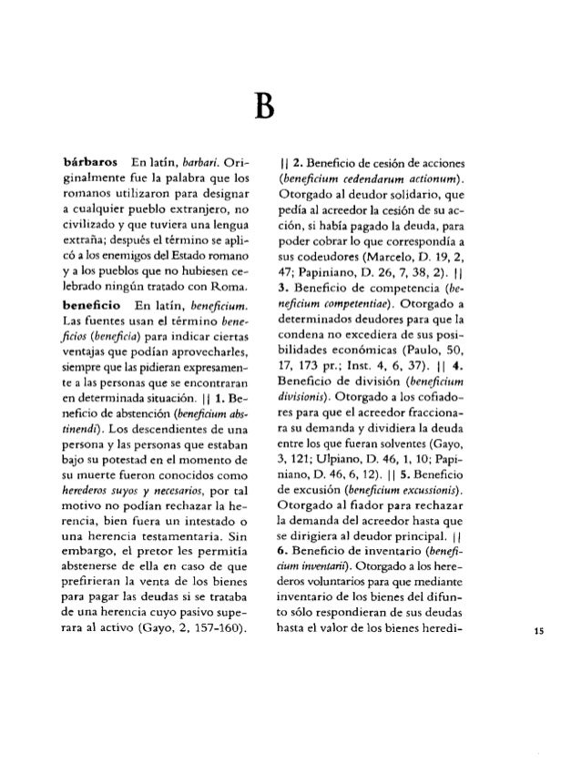 Diccionario De Derecho Romano 1