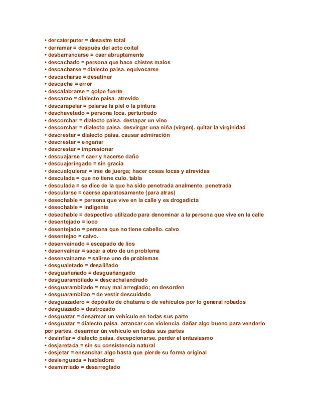 Diccionario de regionalismos de colombia