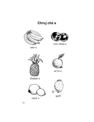 22
Chruj chá a
nato a
rutzîß a
raßvii a
chatâan a
quiliß
rcoo chrôn a
 