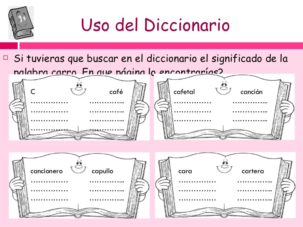 El Uso del Diccionario