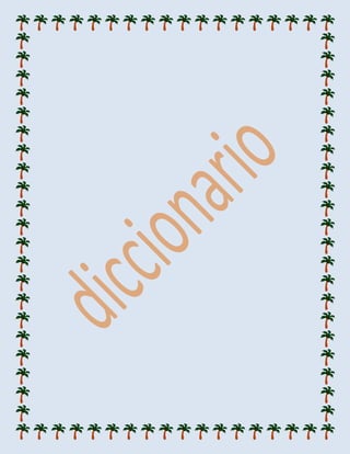 Diccionario financiero