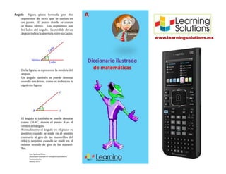 Diccionario ilustrado matemáticas