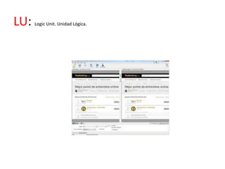 LU:   Logic Unit. Unidad Lógica.
 