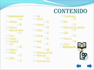 Contenido
 