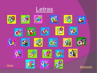 Letras




Home
                Bibliografía
 