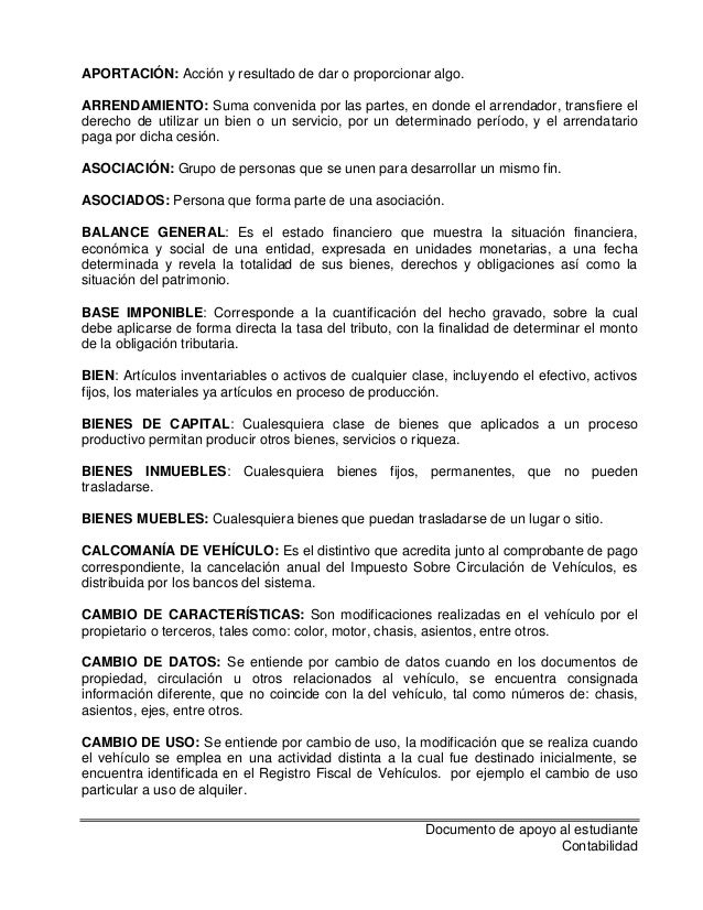 Especies Fiscales En Terminos Contables Nepora Especies Fiscales En Terminos Contables Nepora