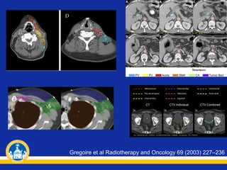 Gregoire et al Radiotherapy and Oncology 69 (2003) 227–236

 