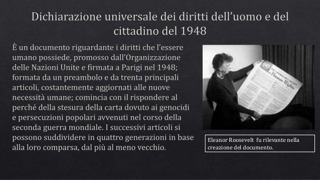 Dichiarazione dei diritti umani