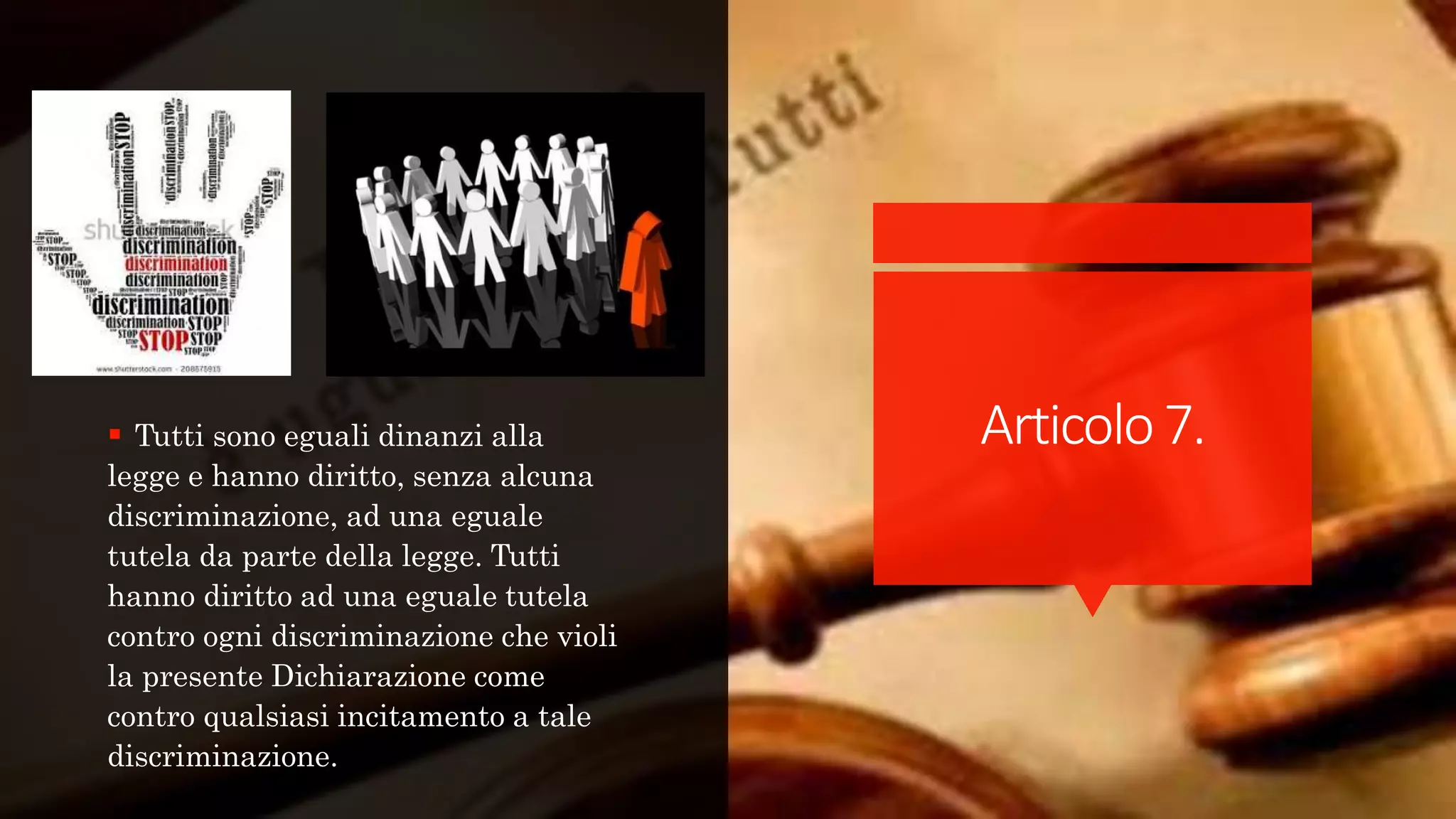 Dichiarazione universale dei diritti umani | PPT