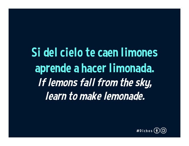 Dichos Mexicanos = Mexican Proverbs