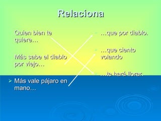 Dichos Refranes | PPT