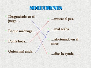 Dichos y refranes | PPT