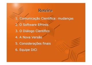 Roteiro




! "# $ %

&          '

( ) *
 