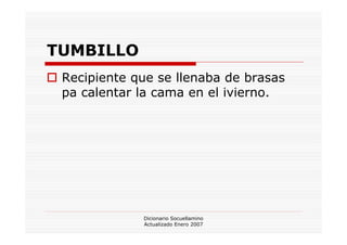 Dicionario Socuellamino