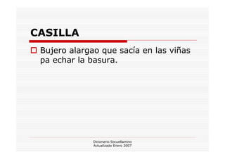 Dicionario Socuellamino