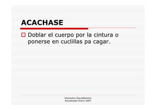 Dicionario Socuellamino