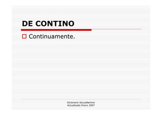 Dicionario Socuellamino