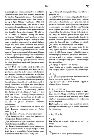 Dicionario arabe egipcio