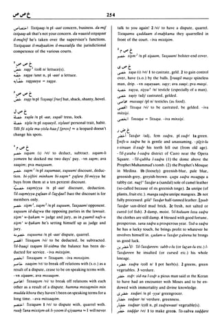 Dicionario arabe egipcio