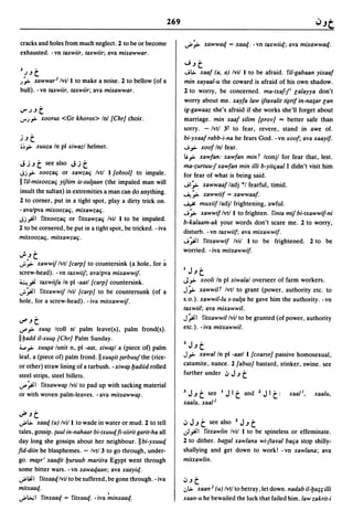 Dicionario arabe egipcio