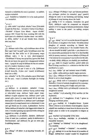 Dicionario arabe egipcio