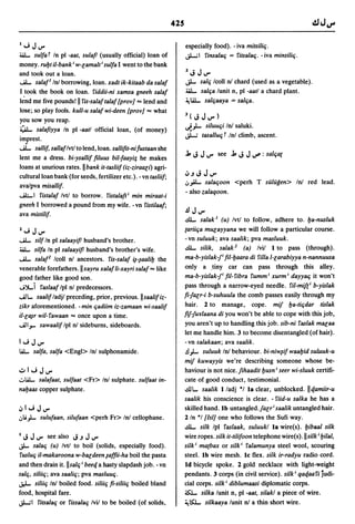 Dicionario arabe egipcio