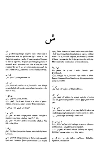 Dicionario arabe egipcio