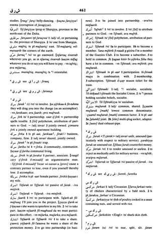 Dicionario arabe egipcio