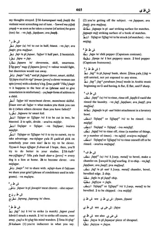 Dicionario arabe egipcio