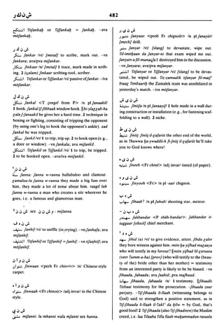 Dicionario arabe egipcio