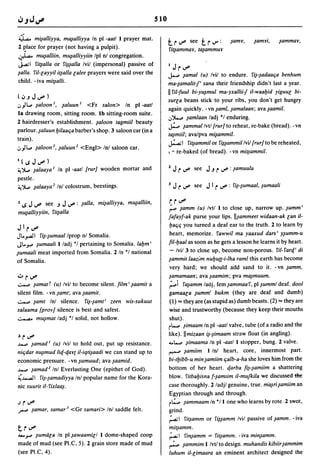 Dicionario arabe egipcio