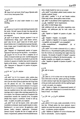 Dicionario arabe egipcio