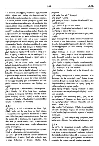 Dicionario arabe egipcio