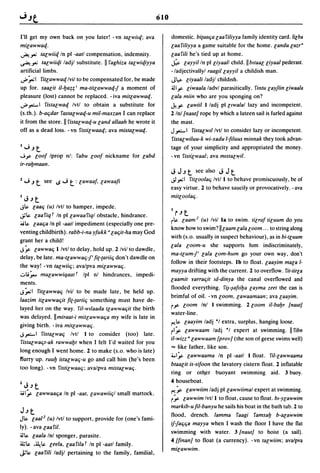 Dicionario arabe egipcio